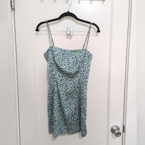 Aritzia Sunday Best Shimmer Satin Dress